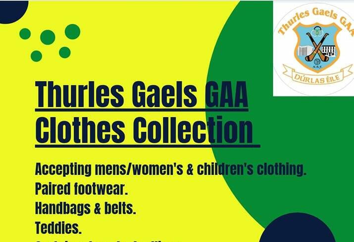 Thurles Gaels Clothes Collection