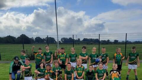 u9s great morning of hurling and football in Boherlahan