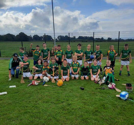 u9s great morning of hurling and football in Boherlahan