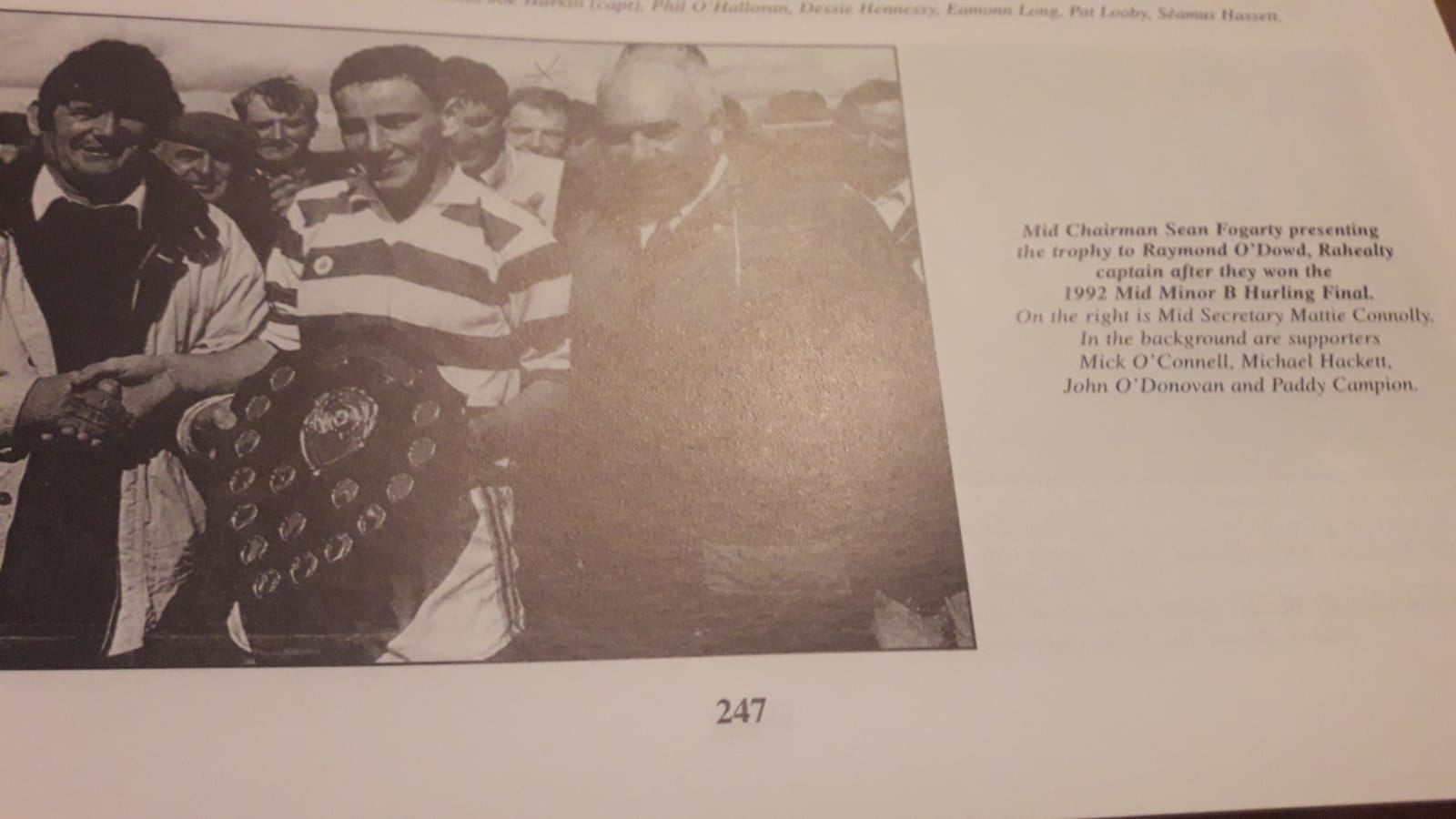 Raymond O'Dowd Rahealty Captain 1992