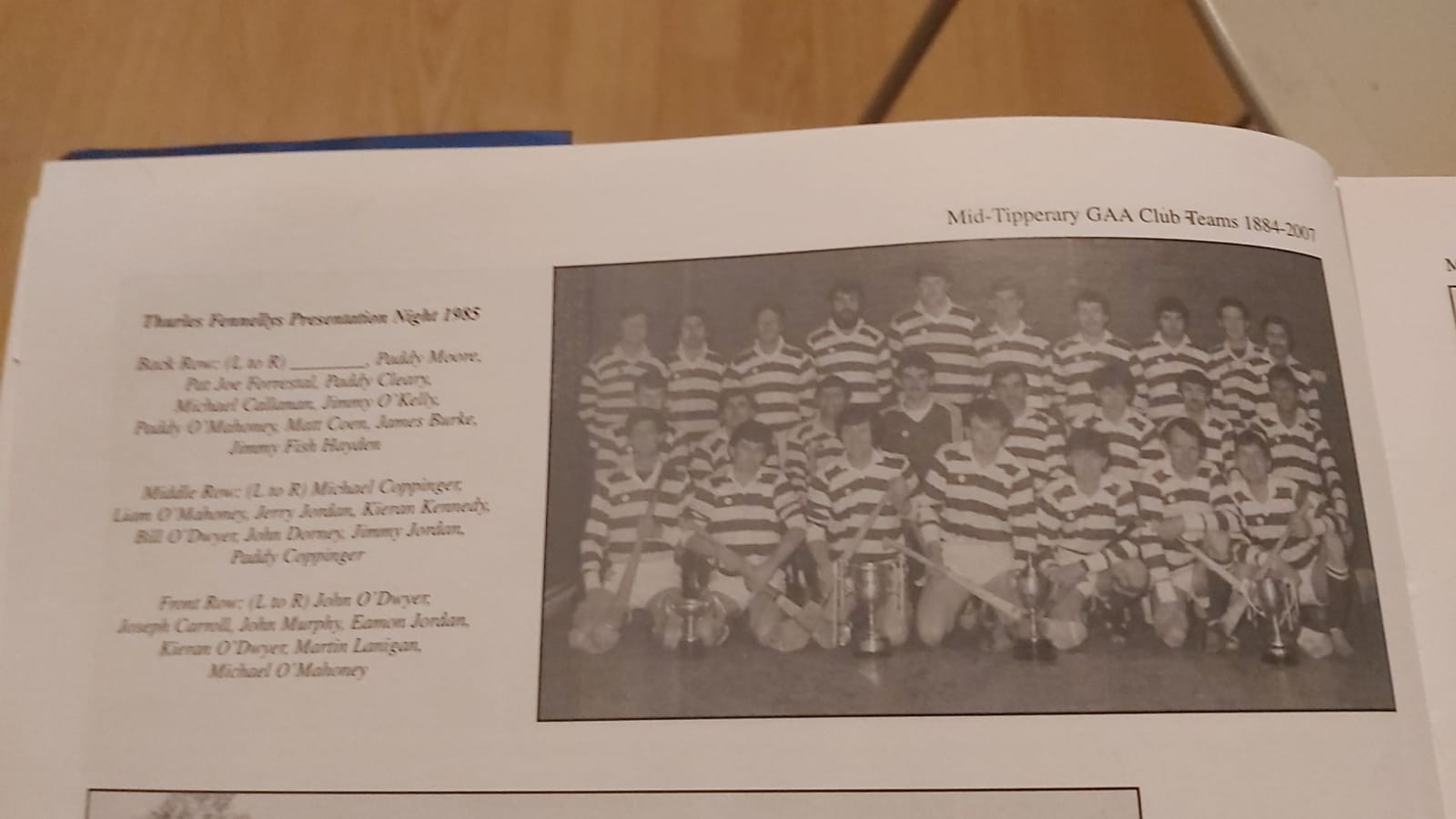 Thurles Fennellys Presentation Night 1985