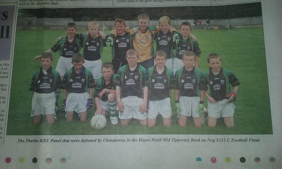 Thurles KRF Mid u12 Finalists 2008