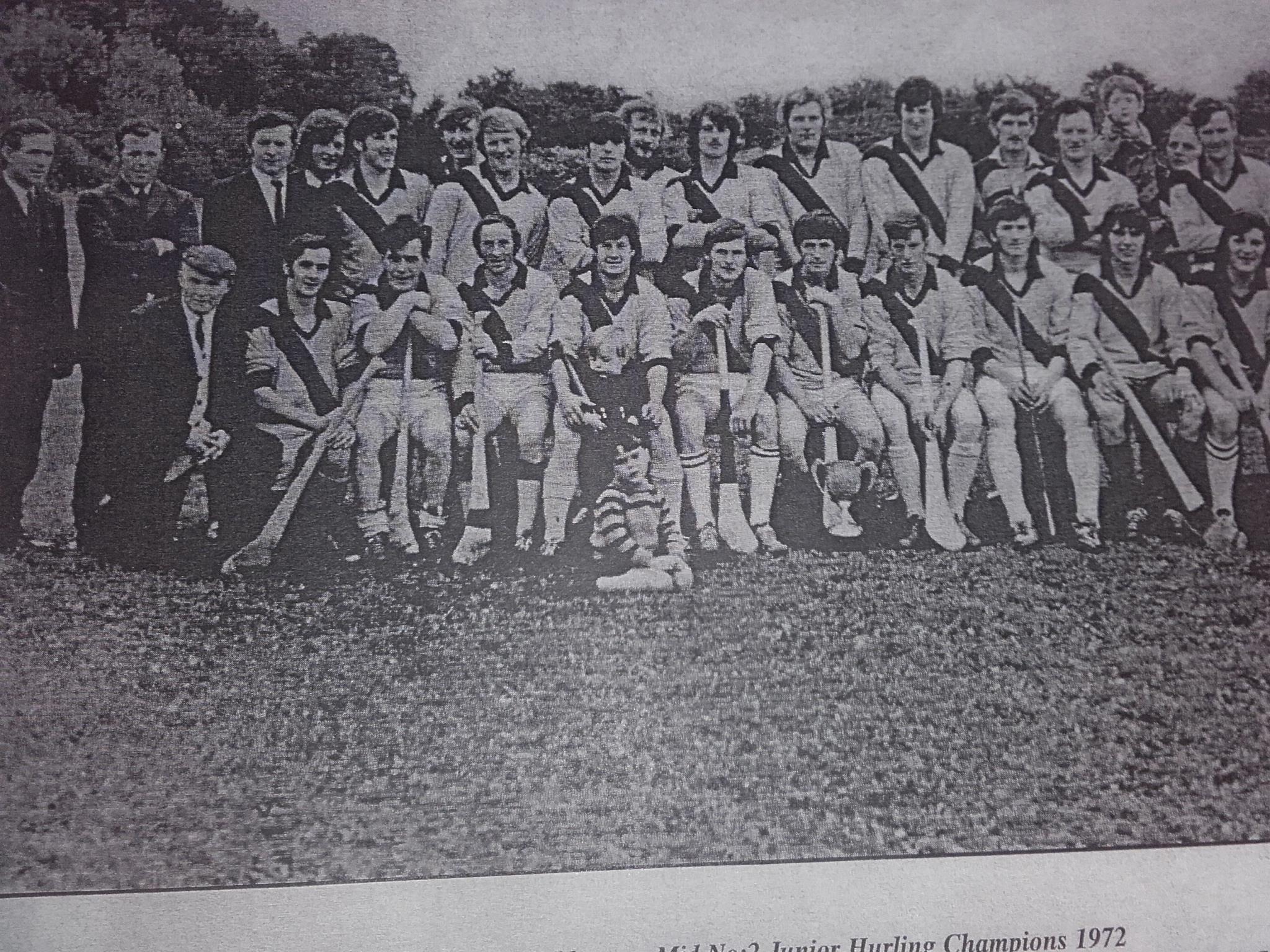 Thurles Kickhams - Mid No 2 Junior Hurling Champions 1972