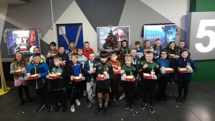 Thurles Gaels u9s 2022 Cinema Trip