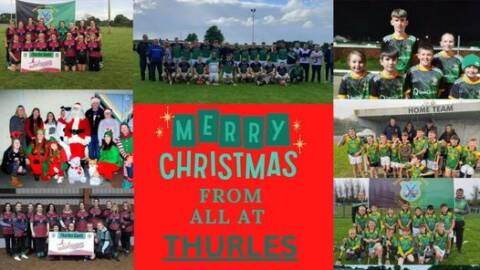 Happy Christmas from all at Thurles Gaels