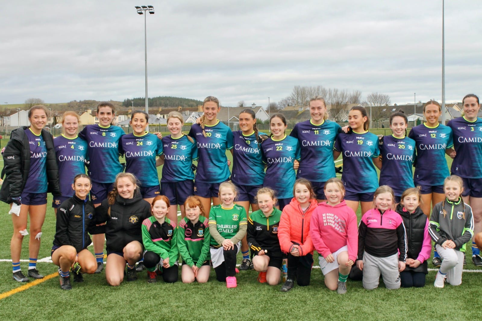 Thurles Gaels Ladies u10s with Tipperary 2023