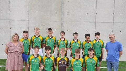 Thurles Gaels u17s sponsorship from Calx Restoration