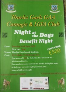 We are delighted to announce that we will be holding a Night at the Dogs on June 14th!! This will be a great family event!! Put it in your diaries now 🤩 💚🖤🩷